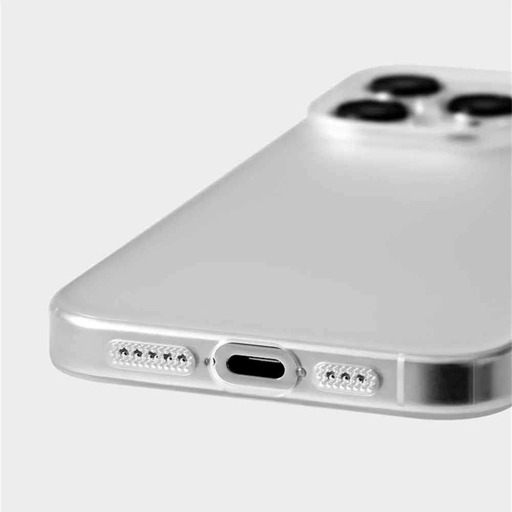 0.7 MM Ultra Thin iPhone Case - Sand Blasting Frosted Matte Hard PC Cover for All Models, Simple Transparent HD Design - Phone Cases Hub
