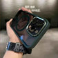 Luxury Magnetic iPhone Case with Metal Lens Bumper Protection for All Models, Hard Clear Cover, Wireless Charging Compatible - Phone Cases Hub