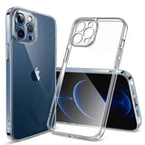 Tempered Glass Camera Lens Protector for iPhone 16 15 14 13 Pro Max Plus Mini - Black Circle Protective Lens Film Cover - Phone Cases Hub