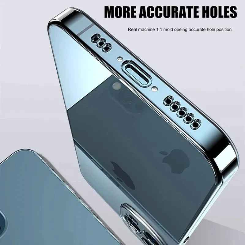 Tempered Glass Camera Lens Protector for iPhone 16 15 14 13 Pro Max Plus Mini - Black Circle Protective Lens Film Cover - Phone Cases Hub