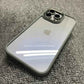 Luxury iPhone Metal Frame Case - Transparent Acrylic Soft Shockproof Bumper Cover for All Models - Phone Cases Hub